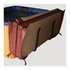 Aluminium Alloy Cover Lift With Hydraulic Pressure Insulation Cover
